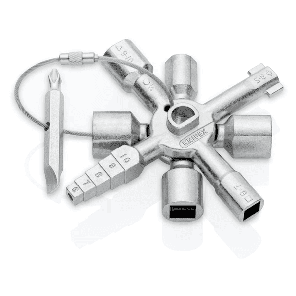 TwinKey Llave para Armarios de Control  00 11 01 KNIPEX 001101