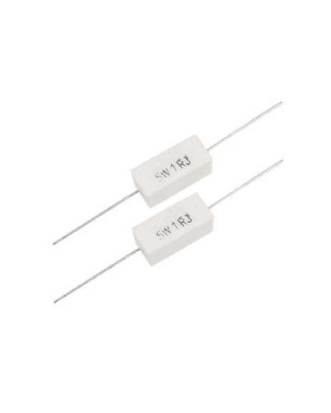 Resistencia Cerámica De Potencia 1Ω 5W 1-5