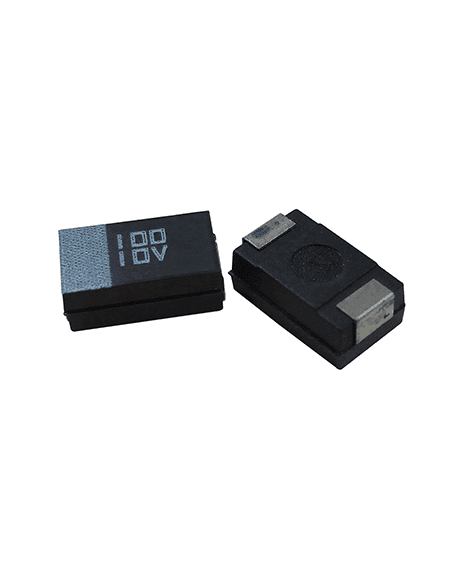 Condensador Tántalio De 100µF 10V 100/10TMS