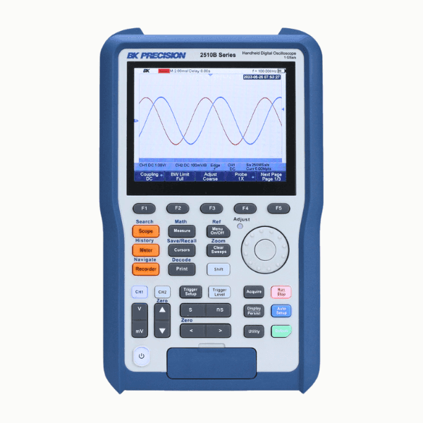 Osciloscopio Digital Portatil 100MHz BK Precision BK2511B