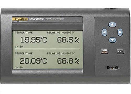 Registrador De Datos De Temperatura y Humedad De Alta Precisión Fluke 1620A-H-156