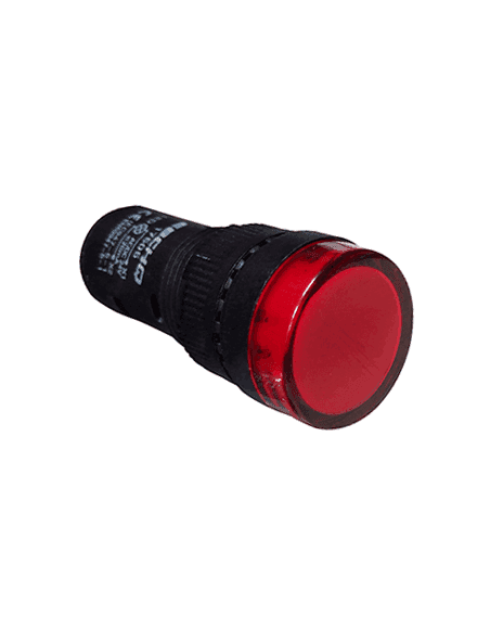 Indicador Tipo Led Rojo De 16 mm 17505