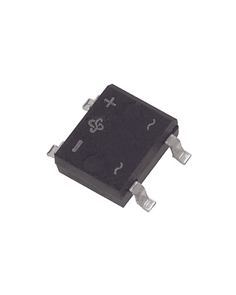 Puente Rectificador 400V 1A Montaje Superficial 1.5A400VMS