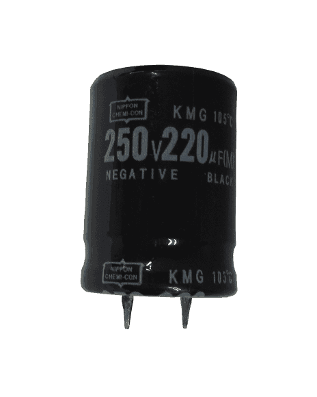 Condensador Electrolítico De 220µF 250V 220/250