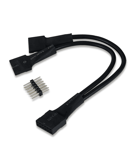 Cable 2x6 Pines a Doble 6 Pines 240-110