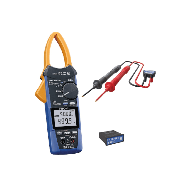 Pinza Amperimétrica 1000 AC/DC Bluetooth y Sonda Hioki CM4375-93
