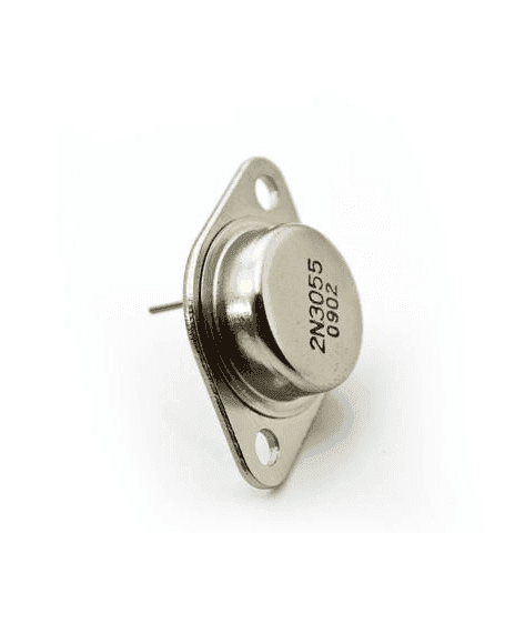 Transistor NPN De Potencia Encapsulado TO-3 De 2 Pines 2N3055