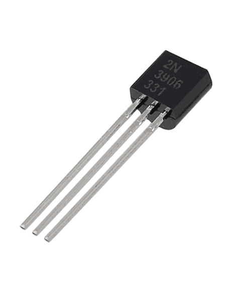 Transistor PNP Encapsulado TO-92 De 3 Pines 2N3906