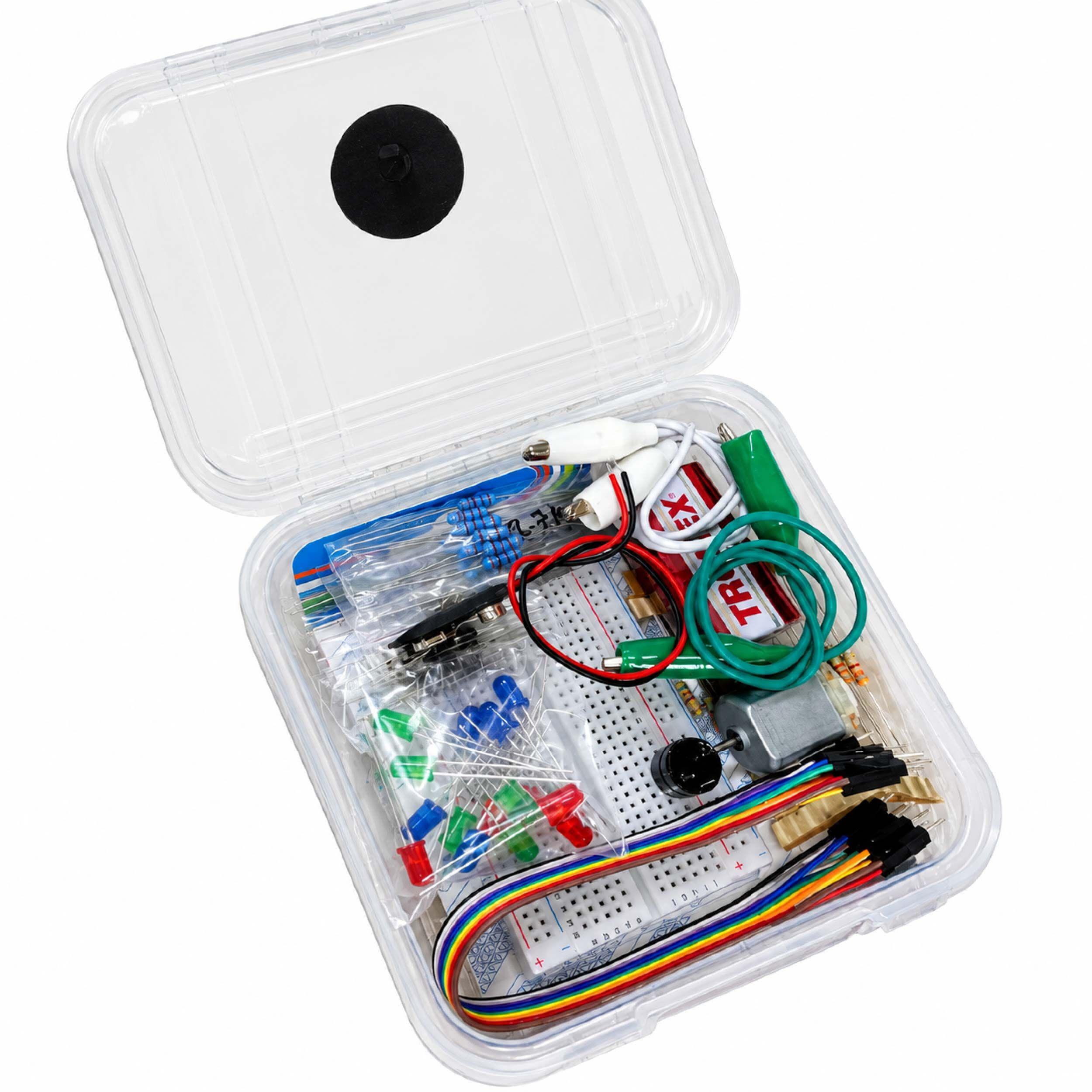 Kit de Electrónica para Prototipado y Aprendizaje KITBASICOELECTRONICA 