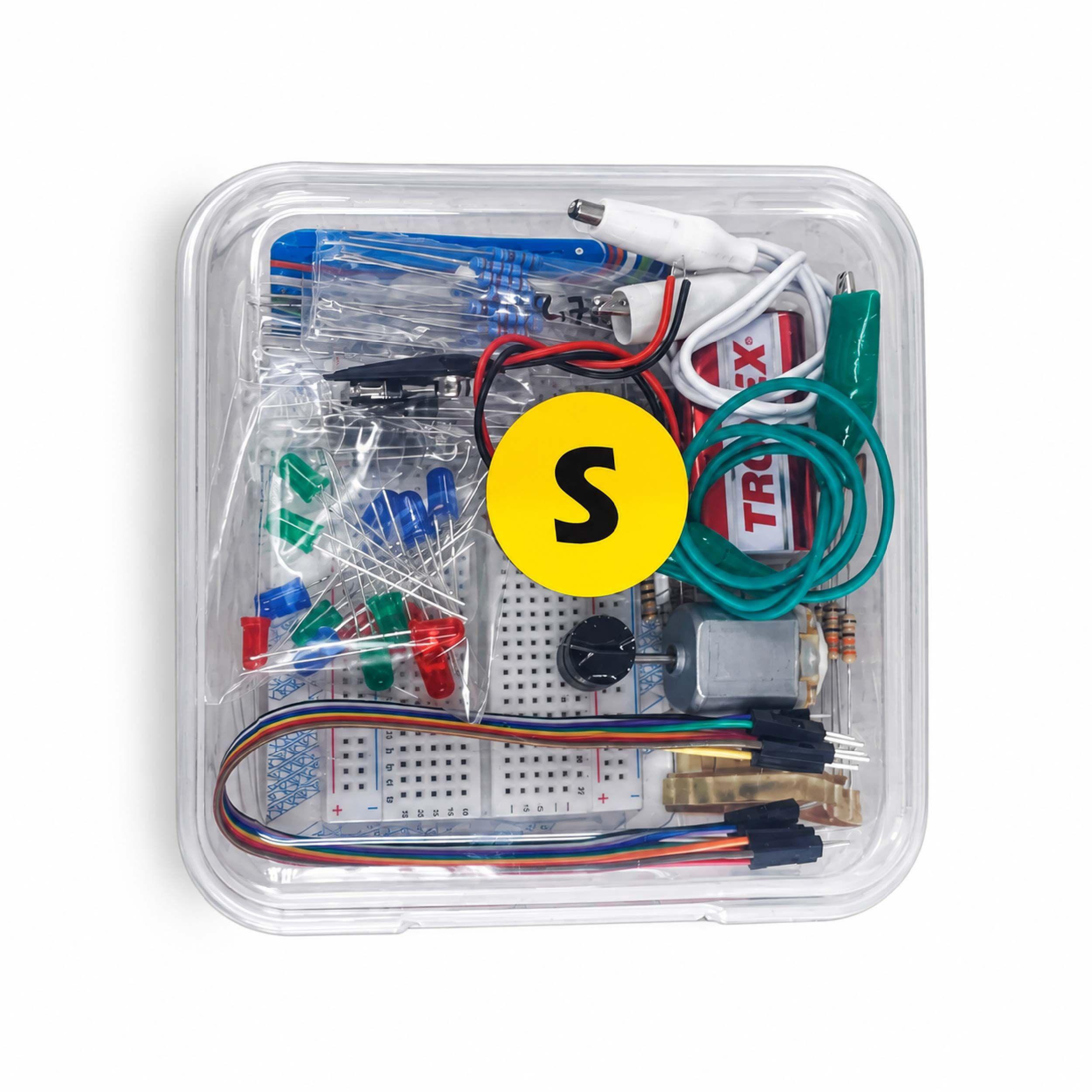 Kit de Electrónica para Prototipado y Aprendizaje KITBASICOELECTRONICA 