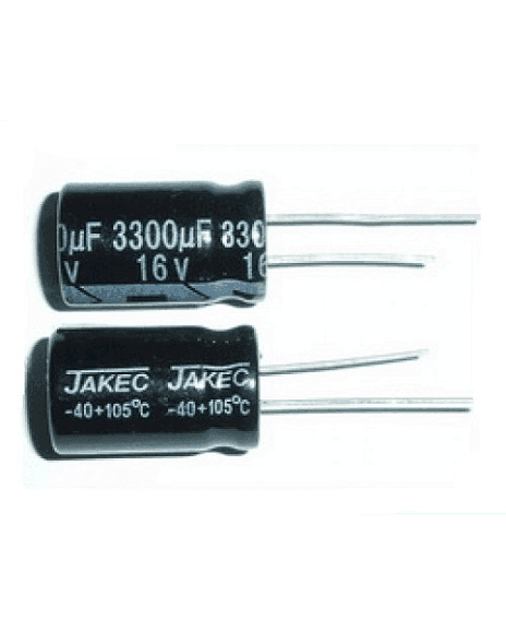 Condensador Electrolítico De 3300µF 16V 3300/16