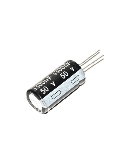 Condensador Electrolítico De 3300µF 50V 3300/50