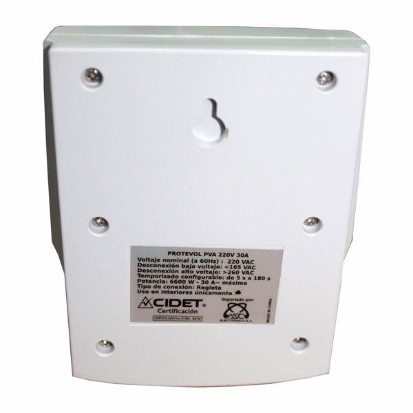 Protector De Voltaje PVA 220V 30A 33260013