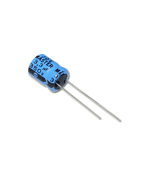 Condensador Electrolítico De 3.3µF 350V 3.3/350