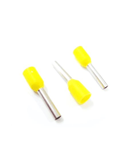 Terminal Tubular Aislada Para Cable Amarillo De 8 mm 4603/8