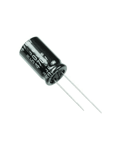 Condensador Electrolítico De 470µF/50V 470/50