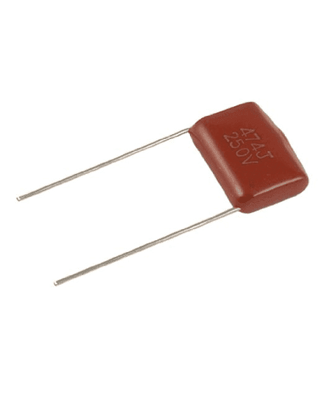 Condensador De Poliéster De 0.47µF a 250V .47/250P