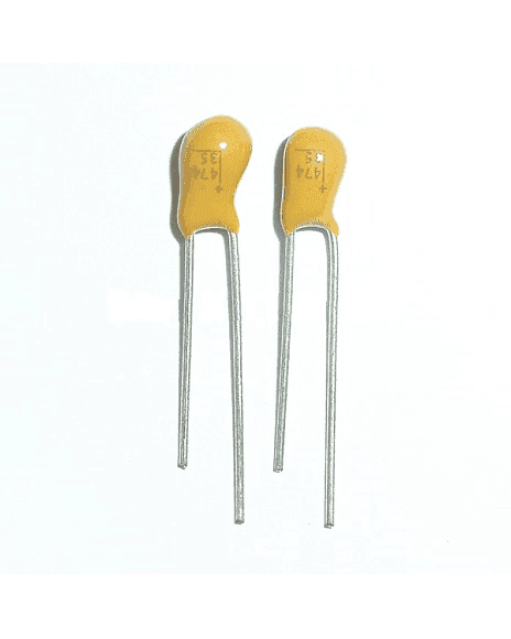 Condensador De Tántalo De 0.47µf a 35V .47/35T