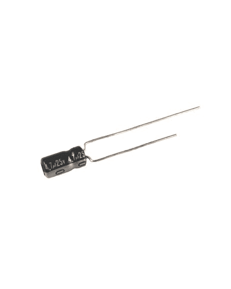 Condensador Electrolítico De 4.7µF 25V 4.7/25