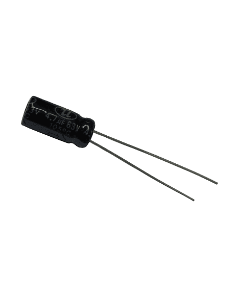 Condensador Electrolítico De 4.7µF 63V 4.7/63