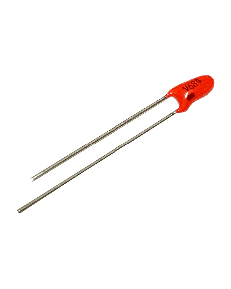 Condensador De Tántalo De 0.68µf a 35V .68/35T