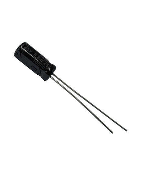 Condensador Electrolítico De 6.8µF 25V 6.8/25