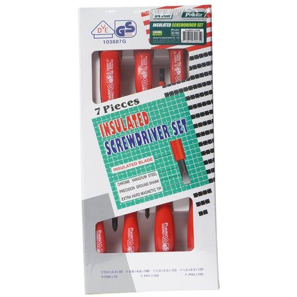 Kit Destornilladores Aislados 1000V Proskit 8PK8100E