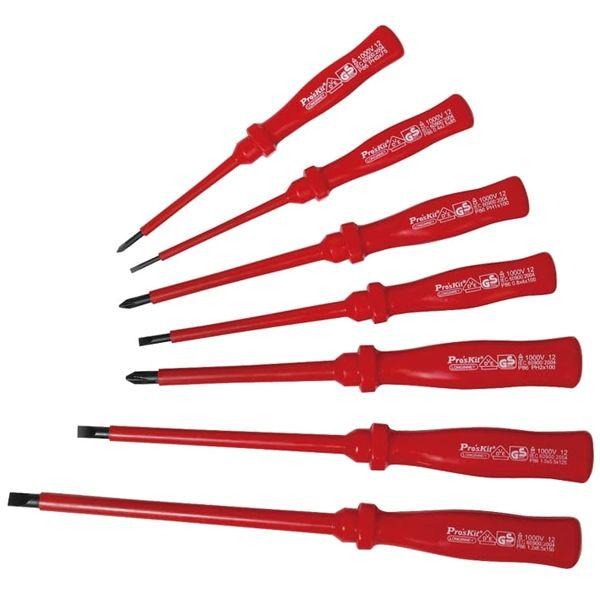 Kit Destornilladores Aislados 1000V Proskit 8PK8100E