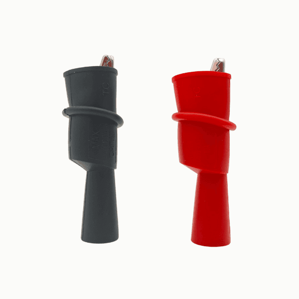 Caimán para Puntas de Multimetro Color Rojo o Negro AC172C
