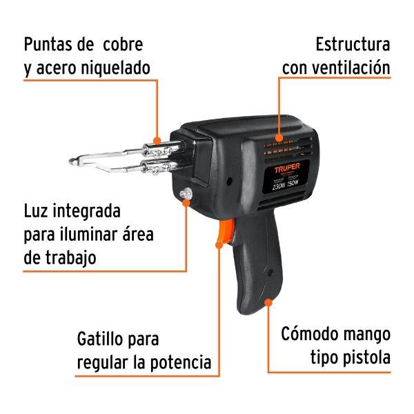 Pistola de Soldar TRUPER PST230W