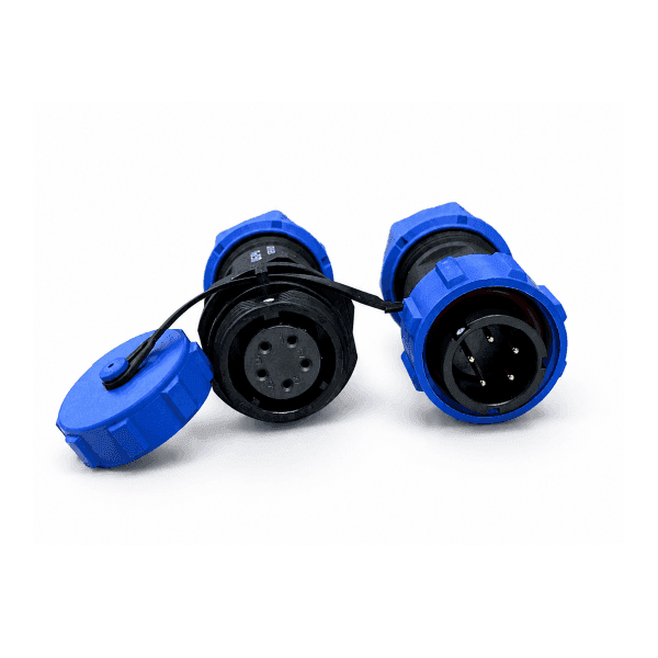 Conector Pareja Aéreo Hembra SP17 5 Pines IP68 CPA17-5HM