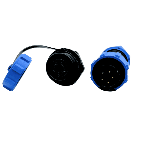 Conector Pareja Chasis Hembra SP17 5 Pines IP68 CP17-5HM