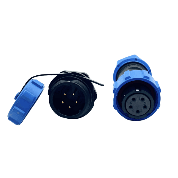 Conector Pareja Chasis Macho SP17 5 Pines IP68 CP17-5MH