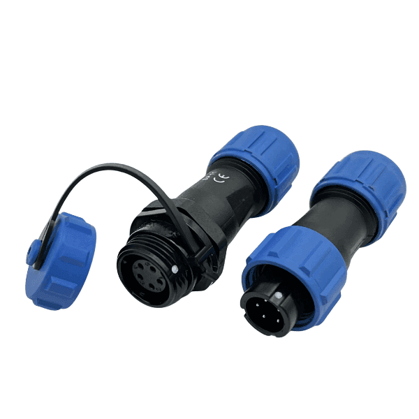 Conector Pareja Aéreo Hembra SP11 5 Pines IP68 CPA11-5HM