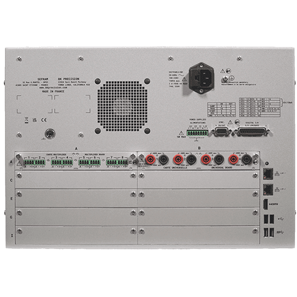  Sistema de Adquisición de Datos Modular Alta Velocidad Rack DAS1800-R