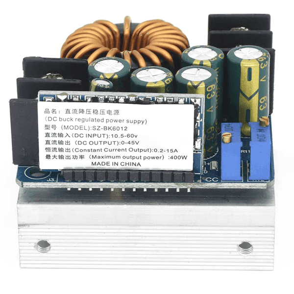 Módulo Dc Dc Reductor De 400W Para Fuentes De Voltaje Y Corriente Constante En Sistemas Electrónicos DC400W