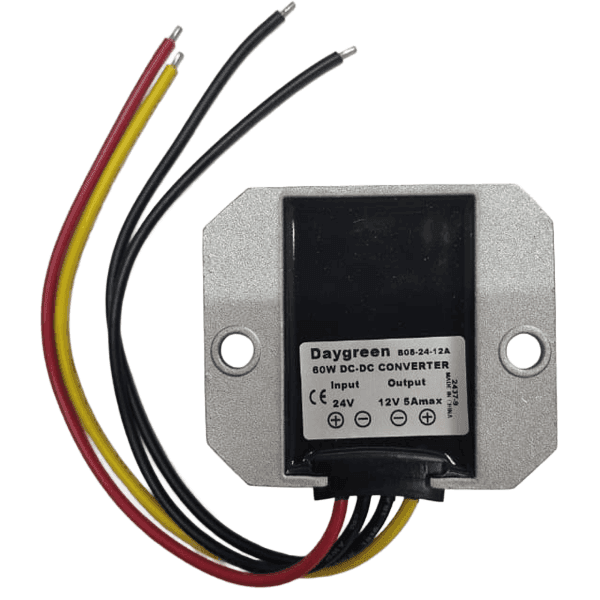 Conversor Dc Dc De 24V A 12V Con Salida De 5A Para Alimentación Segura DC5A