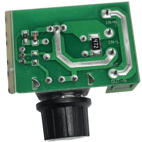 Regulador Scr De 2000W Para Control De Velocidad Y Potencia En Dispositivos Ac DIM2KW
