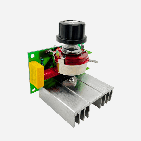 Regulador Scr Electrónico De 4000W Para Ajuste De Voltaje En Cargas Resistivas Con Entrada Ac DIM4KW