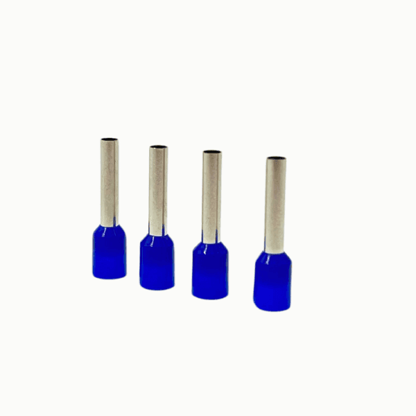 Terminal Ferrule Pin Aislada Azul 1.2mm² E1512