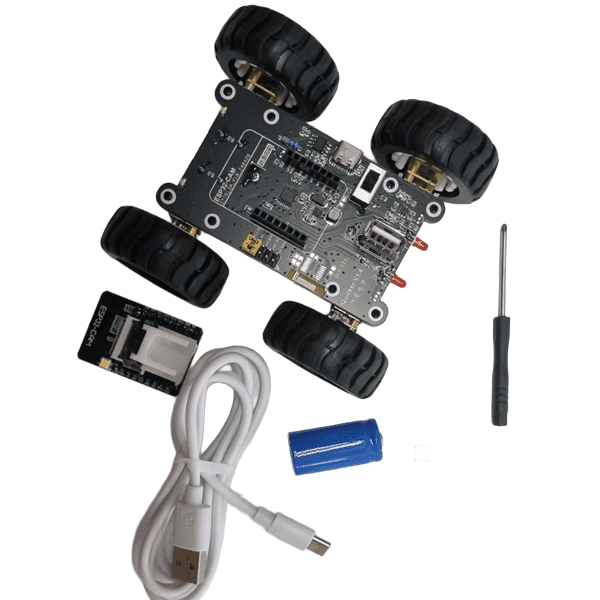 Carro De Video Basado En Esp32 Con Cámara Y Control Remoto Para Vigilancia Inteligente ESP32CAR