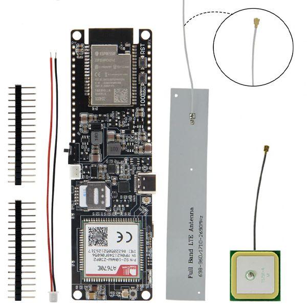 Tarjeta de Desarrollo TTGO ESP32SIM-GPS