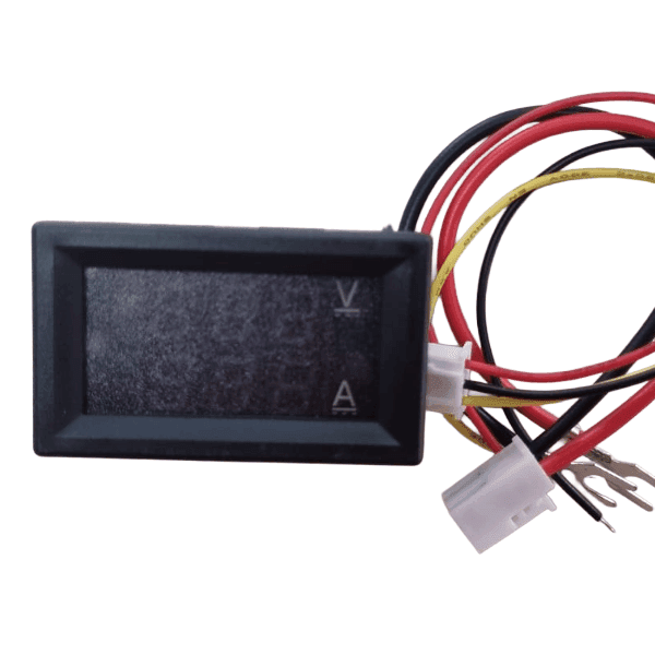 Medidor Digital De Panel Para Corriente Alta Con Pantalla Lcd Azul Rojo Hasta 100A IDDAV100A