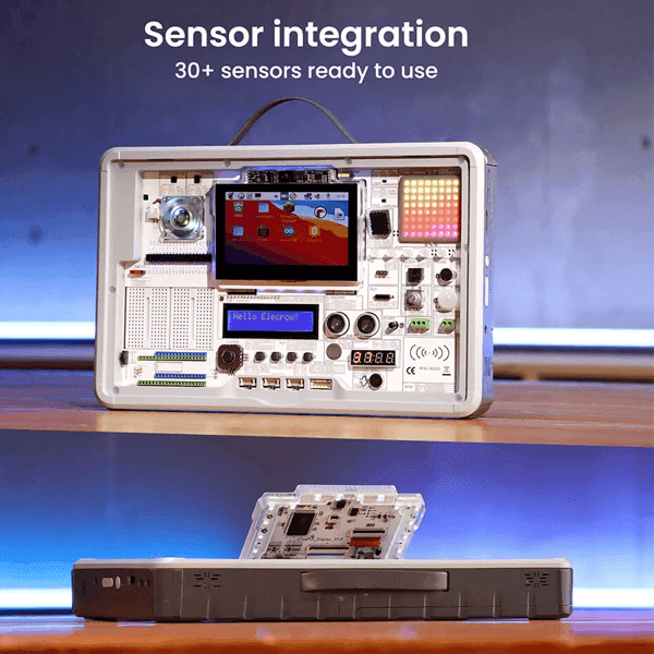 Kit De Inicio Con RaspberryPI5 con Pantalla  KITEDRAS5