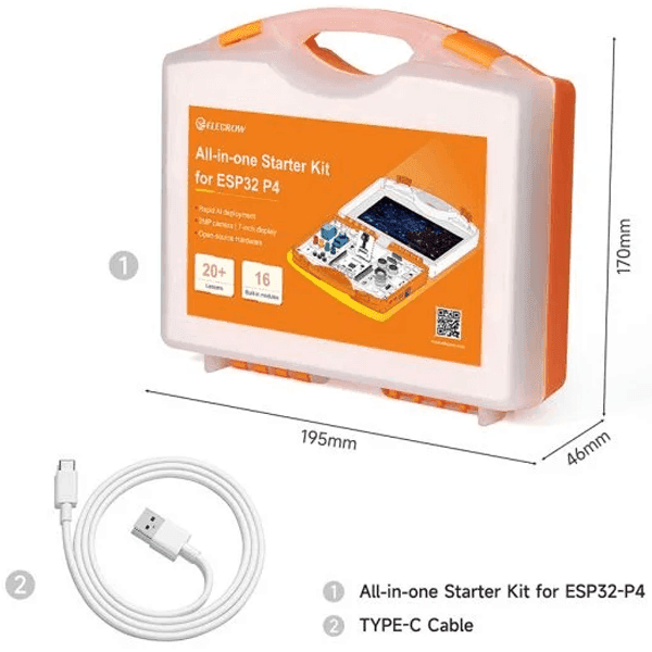 Kit De Inicio Con ESP32 con Pantalla KITEDUESP32-DISP