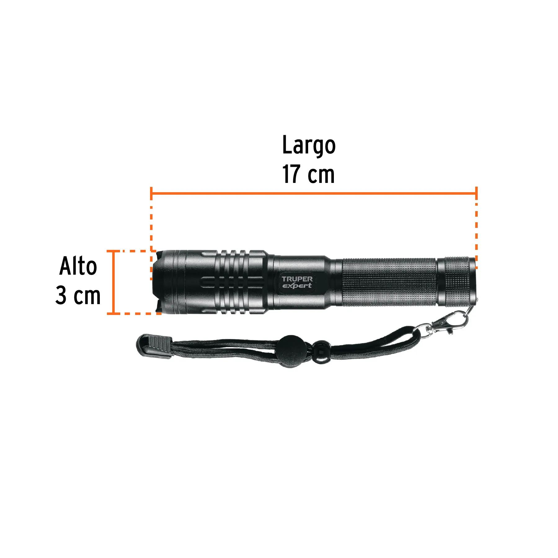 Linterna Recargable 500lm Truper LT500LM