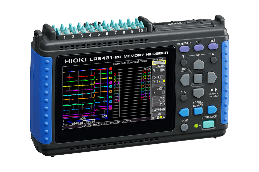 Registrador Digital de Temperatura Hioki LR8431-20PRO