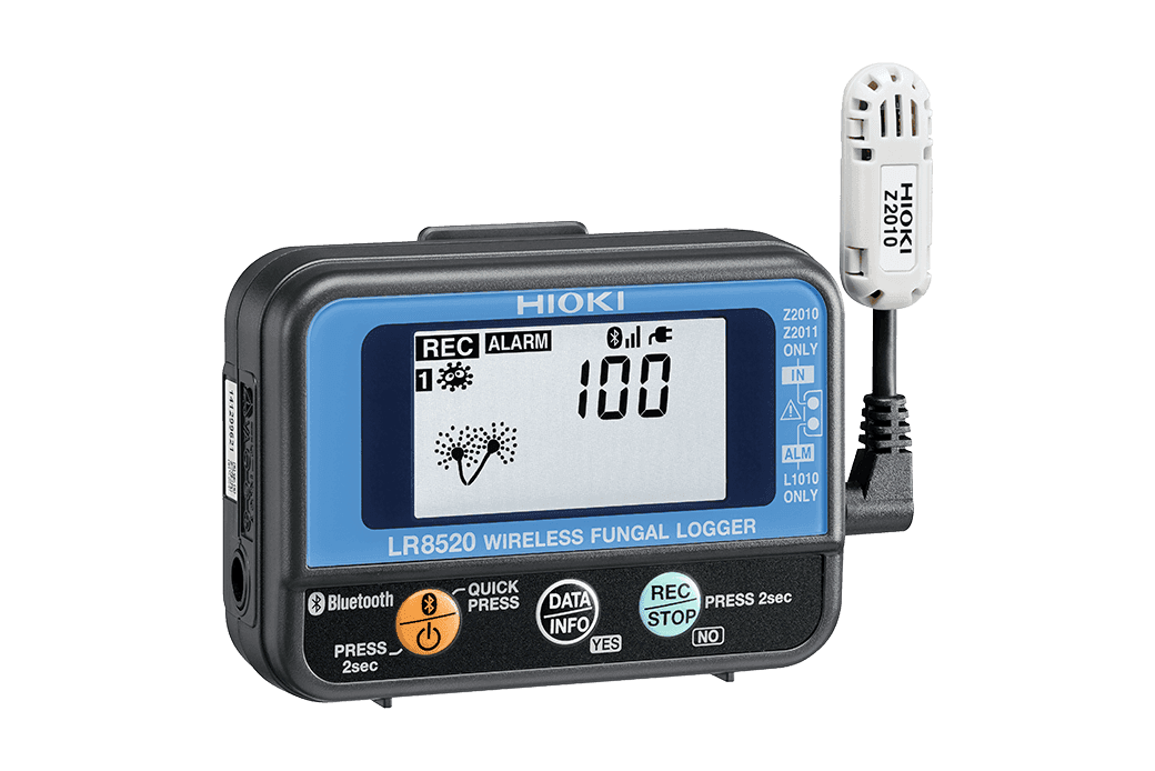 Registrador Inalámbrico de Hongos Hioki LR8520