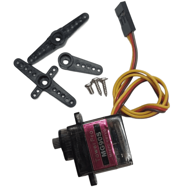 Servo Motor MG90S De 9 Gramos Con Engranajes Metálicos Para Aplicaciones De Precisión MG90S