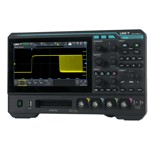 Osciloscopio de Señal Mixta de Alta Resolución 150 MHz Uni-Trend MSO1154HD